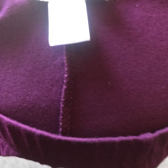 🎆”NWOT”🎆 PURPLE/MAROON STRETCHABLE TIGHTS - Picture 3 of 3